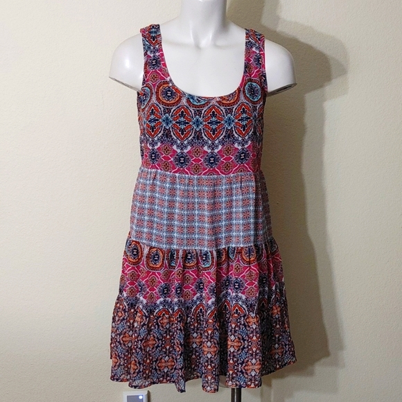 Speechless blue colorful dress size small NWT. - Picture 1 of 7
